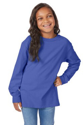 ComfortWash by Hanes GDH275 - Youth Crew Long-Sleeve T-Shirt