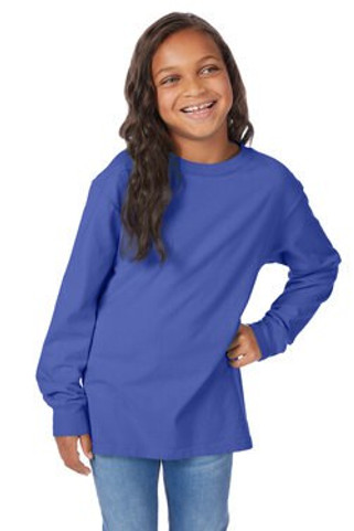 ComfortWash by Hanes GDH275 - Youth Crew Long-Sleeve T-Shirt