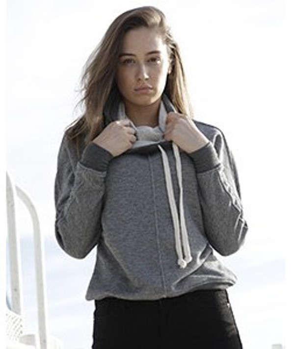 US Blanks US897 - Unisex French Terry Snorkel Pullover Sweatshirt