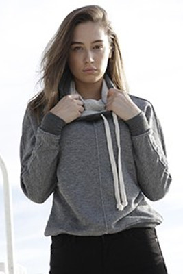 US Blanks US897 - Unisex French Terry Snorkel Pullover Sweatshirt