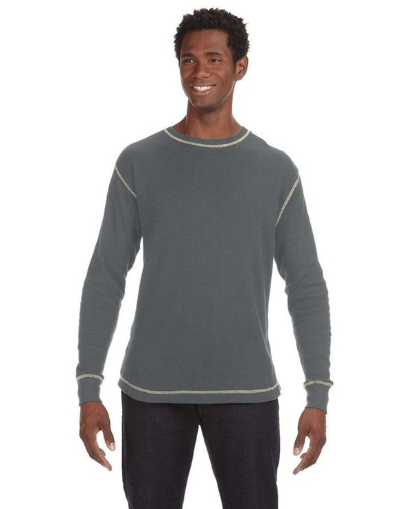 J. America JA8238 - Men's Vintage Long-Sleeve Thermal T-Shirt