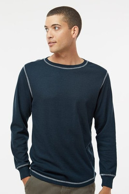 J. America JA8238 - Men's Vintage Long-Sleeve Thermal T-Shirt