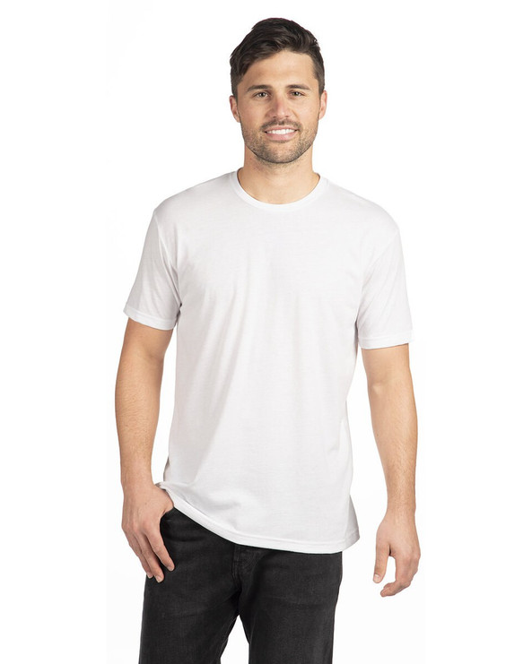 Next Level Apparel 6410 - Men's Premium Sueded Cotton Blend Crewneck Tee
