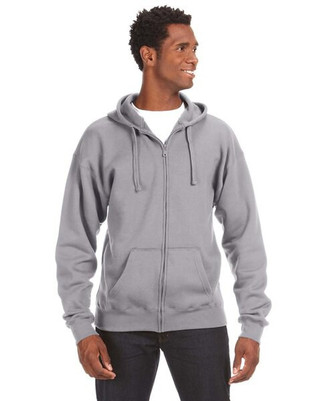 J. America JA8821 - Adult Premium Full-Zip Fleece Hooded Sweatshirt
