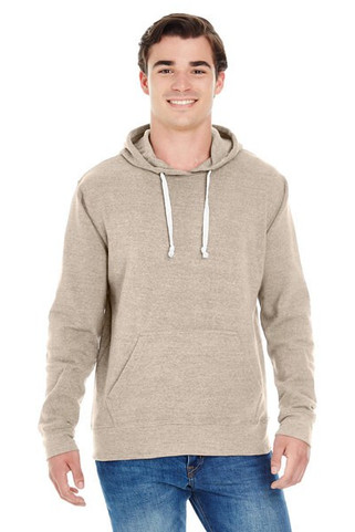 J. America JA8871 - Adult Triblend Pullover Fleece Hooded Sweatshirt