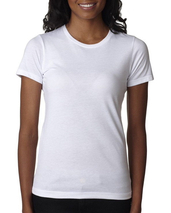 Next Level Apparel 6610 - Women's Premium Heathered Cotton Blend Tee