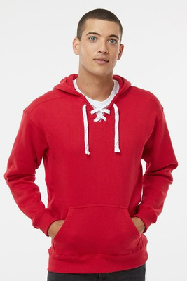 J. America JA8830 - Adult Sport Lace Hooded Sweatshirt