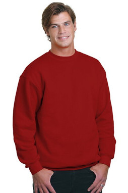 Bayside BA1102 - Adult 9.5 oz., 80/20 Heavyweight Crewneck Sweatshirt