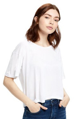 US Blanks US309 - Ladies Boxy Open Neck Top