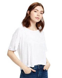 US Blanks US309 - Ladies Boxy Open Neck Top