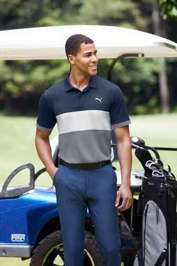 Puma Golf 538930 - Mens Cloudspun Highway Polo