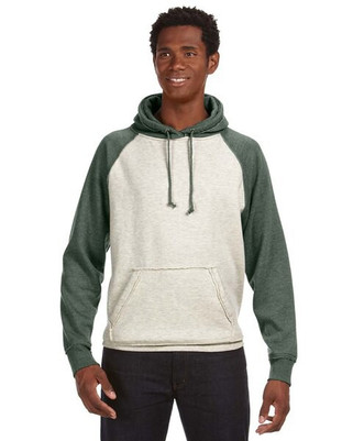 J. America JA8885 - Adult Vintage Heather Pullover Hooded Sweatshirt