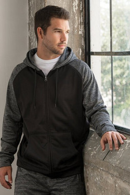 Burnside B8660 - Mens Performance Hooded Sweatshirt