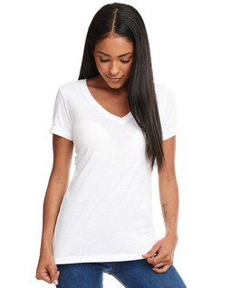 Next Level Apparel N1540 - Camiseta Ligera de Algodón y Poliéster para Mujer