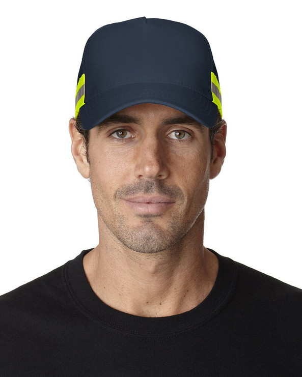 Adams TR102 - Trucker Reflector High-Visibility Constructed Cap