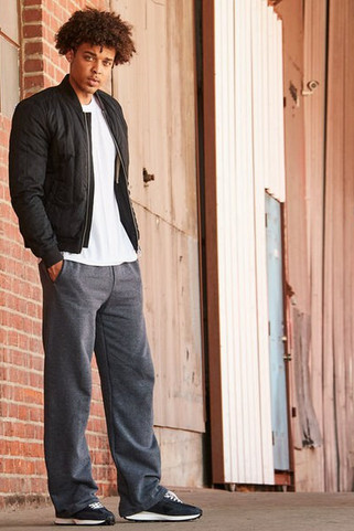 Jerzees 974MP - Adult NuBlend® Open-Bottom Fleece Sweatpants