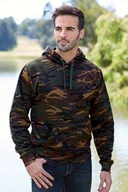 J. America JA8615 - Adult Tailgate Poly Fleece Hood