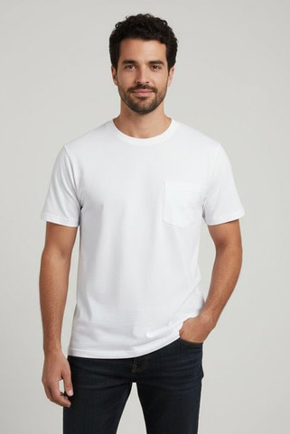 Gildan G830 - Adult 50/50 Pocket T-Shirt
