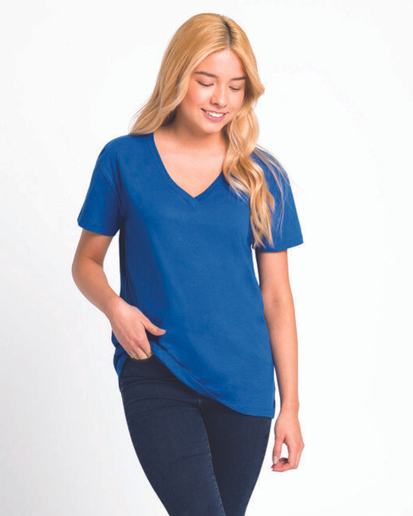 Next Level Apparel 3940 - Ladies Relaxed V-Neck T-Shirt