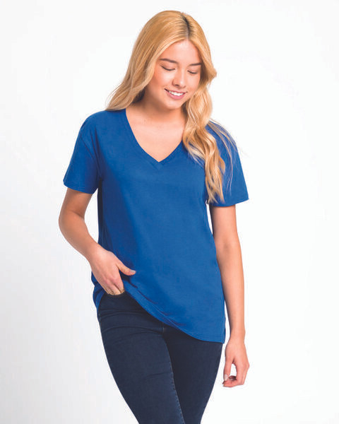 Next Level Apparel 3940 - Ladies Relaxed V-Neck T-Shirt