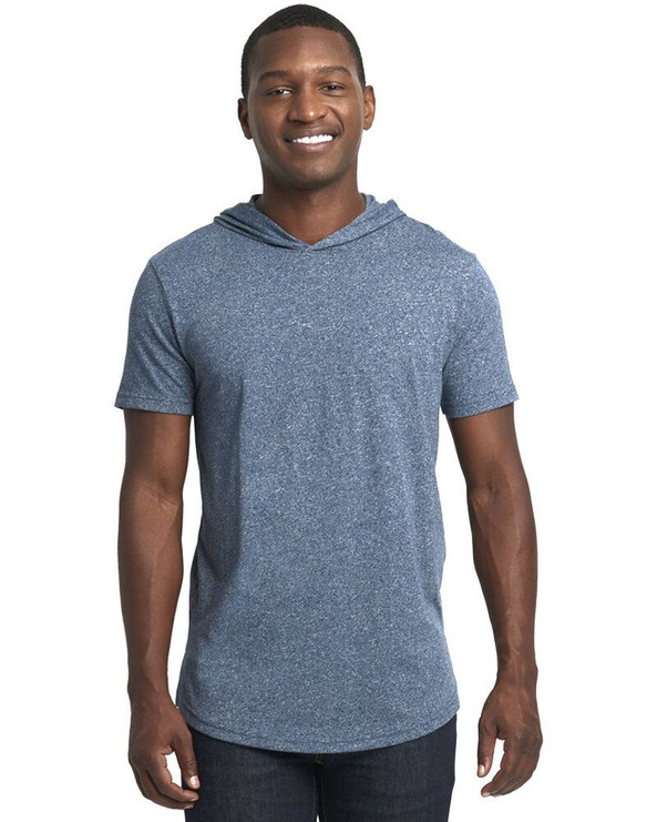 Next Level Apparel 2022 - Unisex Mock Twist Short Sleeve Hoody T-Shirt