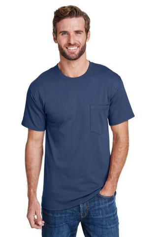 Hanes W110 - Adult Workwear Pocket T-Shirt