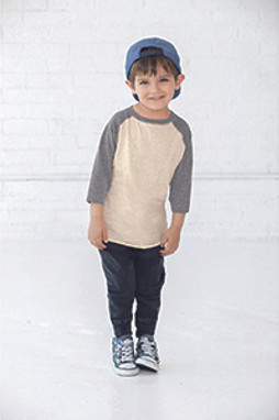 Rabbit Skins RS3330 - Toddler Baseball T-Shirt
