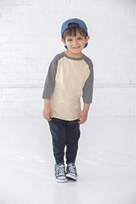 Rabbit Skins RS3330 - Toddler Baseball T-Shirt