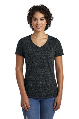 Jerzees 88WVR - Ladies Snow Heather V-Neck T-Shirt