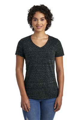 Jerzees 88WVR - Ladies Snow Heather V-Neck T-Shirt