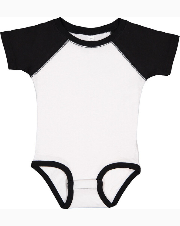 Rabbit Skins RS4430 - Infant Baseball Bodysuit