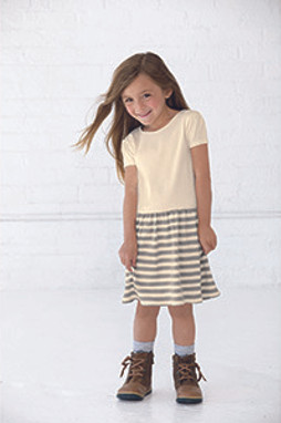 Rabbit Skins 5323 - Toddler Baby Rib Dress