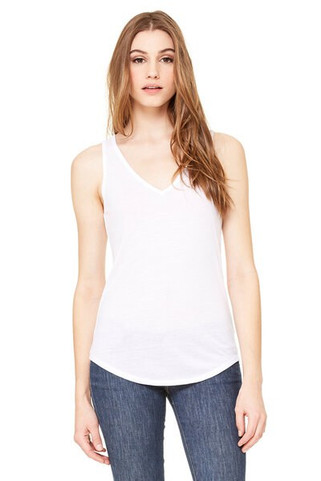 Bella+Canvas B8805 - Ladies Flowy V-Neck Tank