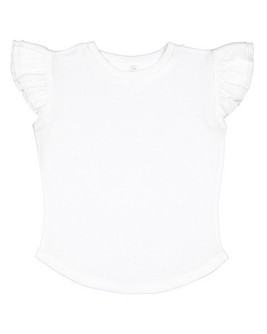 Rabbit Skins 3339 - Toddler Flutter Sleeve T-Shirt