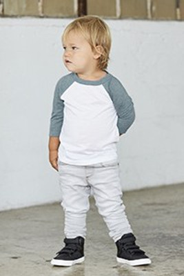 Bella+Canvas 3200T - Toddler 3/4-Sleeve Baseball T-Shirt