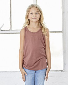 Bella+Canvas B8800Y - Youth Flowy Racerback Tank