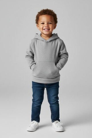 Bella+Canvas 3719T - Toddler Sponge Fleece Pullover Hooded Sweatshirt