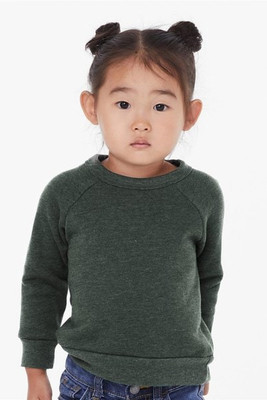 Bella+Canvas 3901T - Toddler Sponge Fleece Raglan Sweatshirt