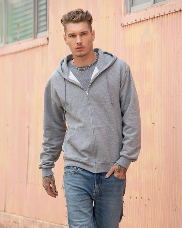 Jerzees 4999 - Eco-Friendly Full-Zip Fleece Hoodie with NuBlend® Comfort