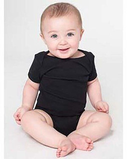 American Apparel 4001W - Infant Baby Rib Short-Sleeve One-Piece