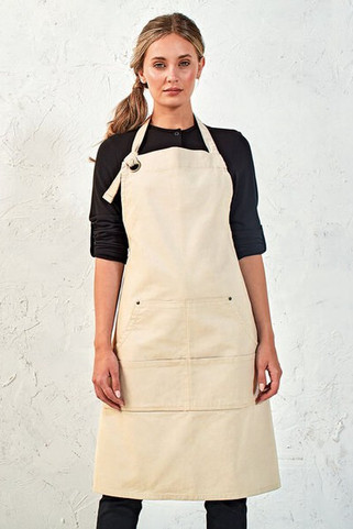 Artisan Collection by Reprime RP137 - "Calibre" Heavy Cotton Canvas Pocket Apron