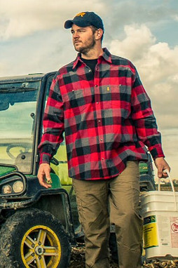 Berne SH69 - Mens Timber Flannel Shirt Jacket