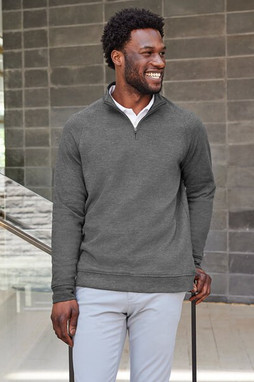 Devon & Jones DG481 - Mens New Classics Charleston Quarter-Zip