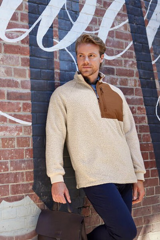 North End NE713 - Mens Aura Sweater Fleece Quarter-Zip