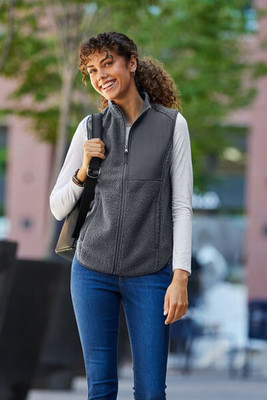 North End NE714W - Ladies Aura Sweater Fleece Vest