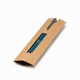 BURTON Cardboard sleeve with window for pens - EgotierPro BL7995
