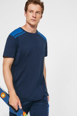 Roly CA8411 - EXPEDITION T-shirt manica corta in colori combinati