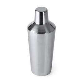 DANIEL Stainless steel shaker with safety anti-drip closure and dosing cap - EgotierPro CK3994