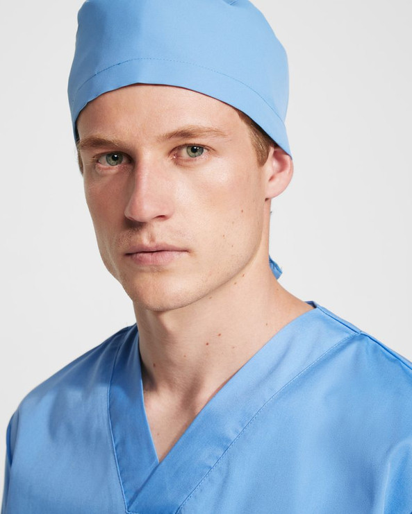 Roly GO9082 - MACIL Gorro sanitário unisexo com cintas para ajuste posterior