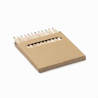 KOEL Set of 12 wooden pencils in a recycled cardboard box - EgotierPro LA7996